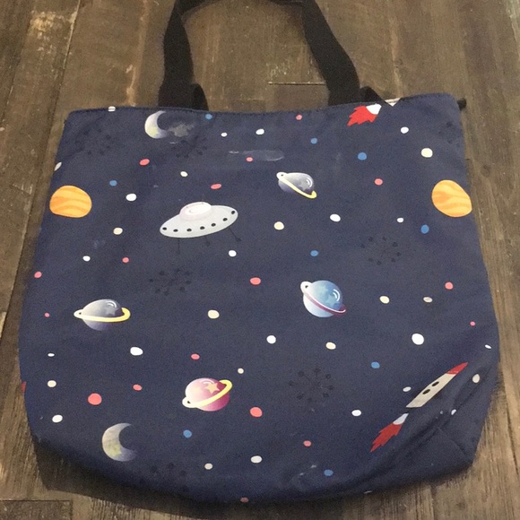 To the Moon - Kids tote Bag - Space Theme - Picture 3 of 3